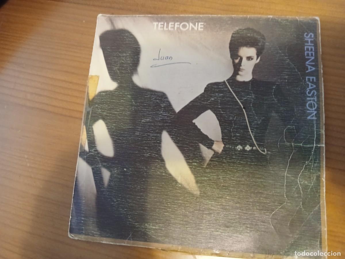 Discos de vinilo: SHEENA EASTON - TELEFONE - SINGLE 1983 - Foto 1
