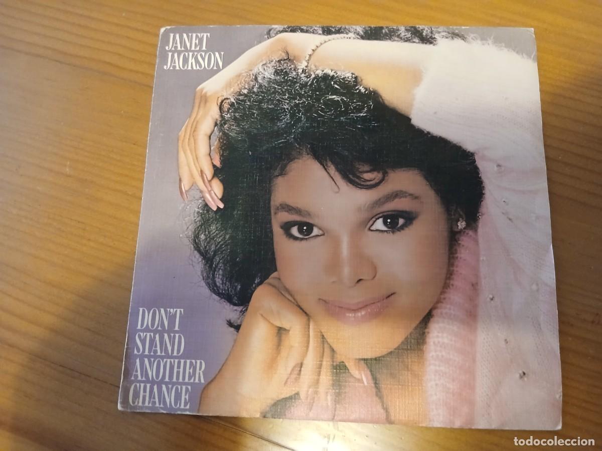 Discos de vinilo: DISCO SINGLE.Janet Jackson - Dont Stand Another Chance - Foto 1