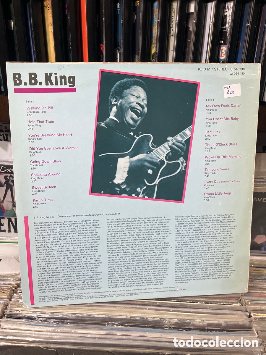 Discos de vinilo: b b king blues collection 3 - Foto 2