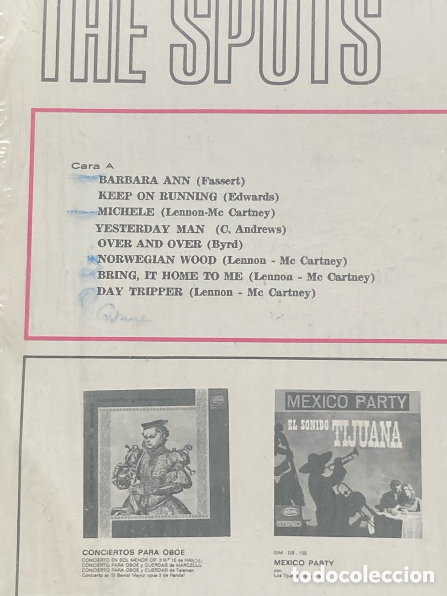 Discos de vinilo: Beat A Gogo -The Spots - Foto 3