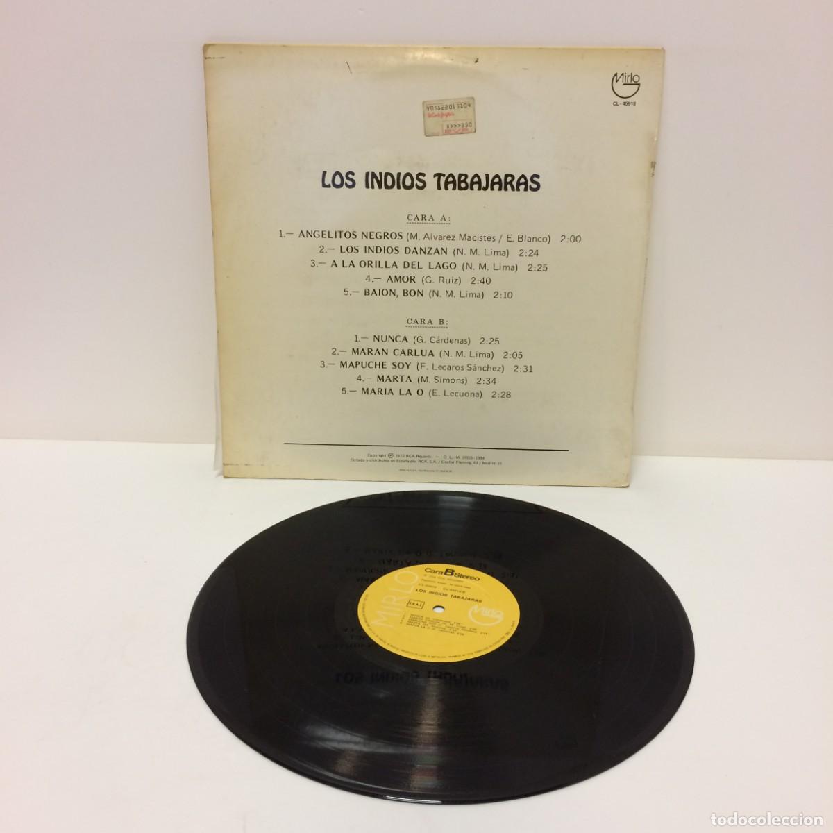 Discos de vinilo: Disco Vinilo: Los Indios Tabajaras - CL-45918 - LP rpm - Foto 3