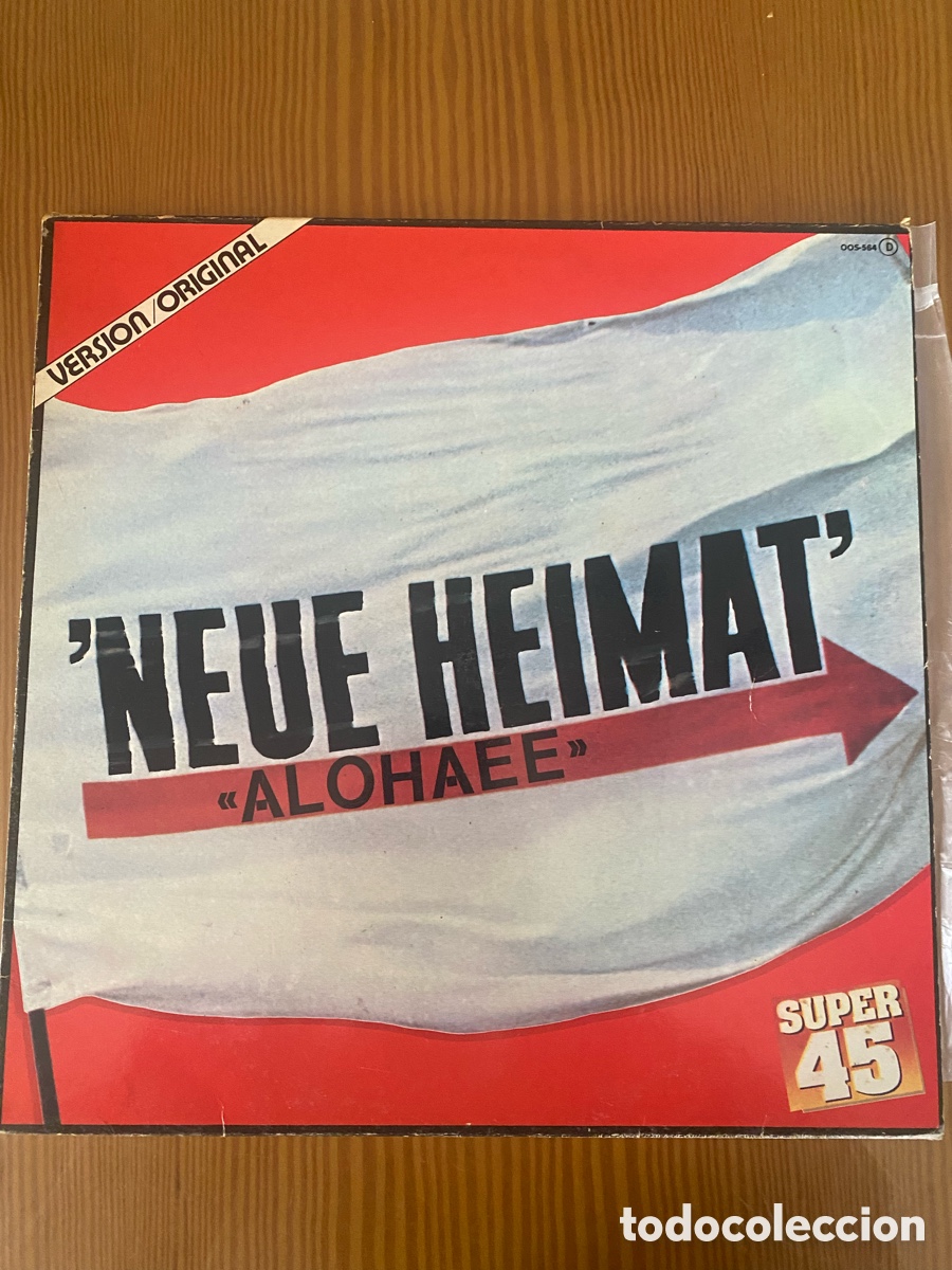 Discos de vinilo: Disco de Vinilo (Maxi) Neue Heimat &ldquo;Alohaee&rdquo; - Foto 1