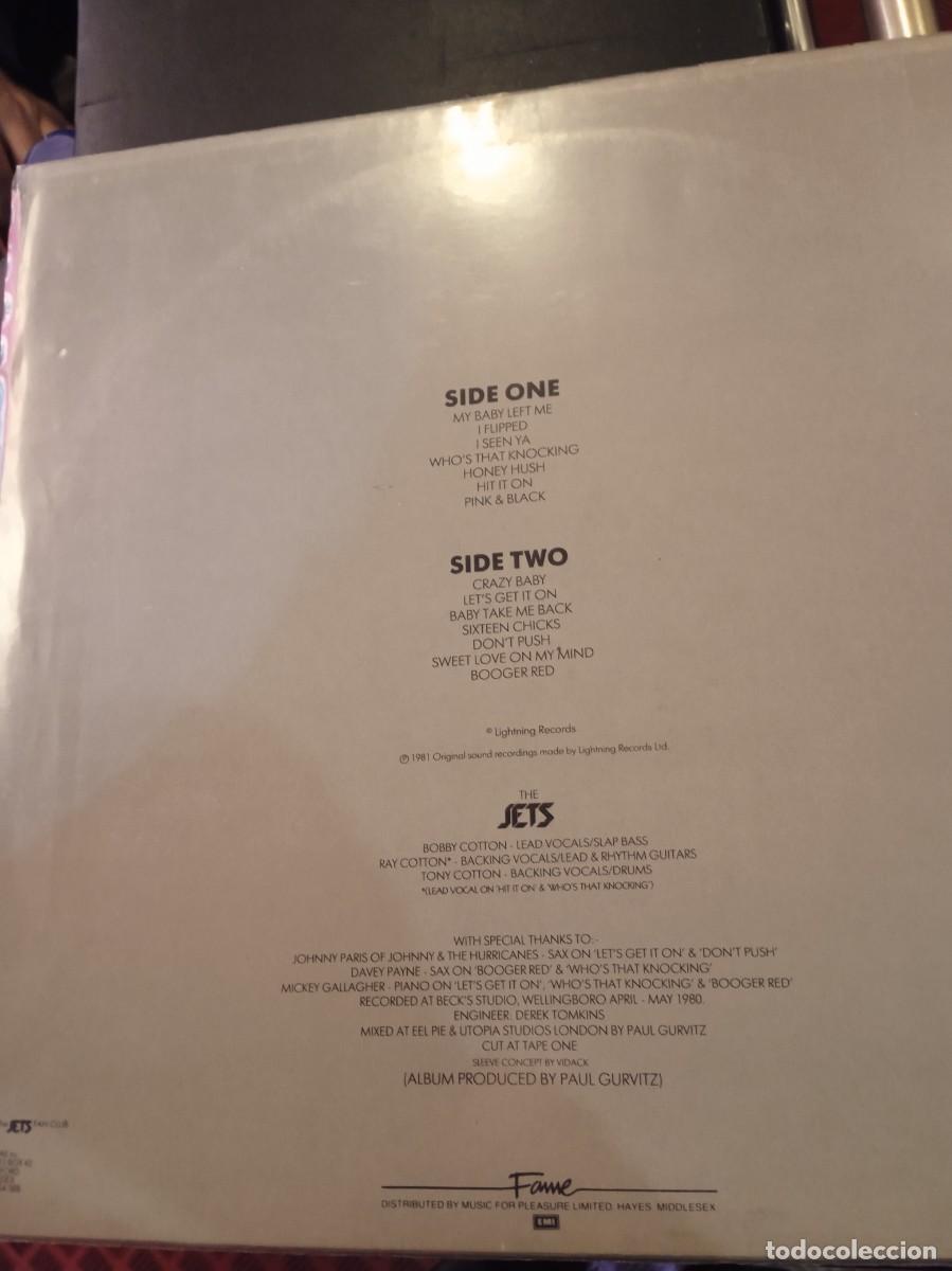 Discos de vinilo: JETS- JETS. LP 1981. - Foto 2