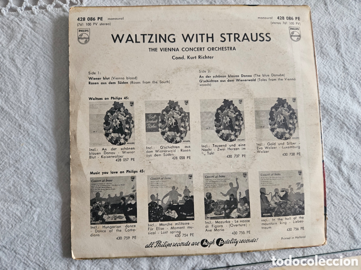 Discos de vinilo: WALTZING WITH STRAUSS - Foto 3
