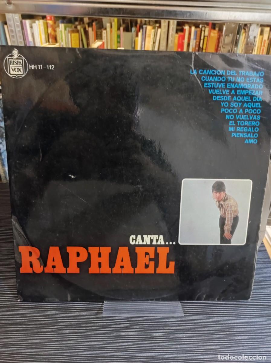 Discos de vinilo: Raphael &ndash; Canta... Raphael - Foto 1