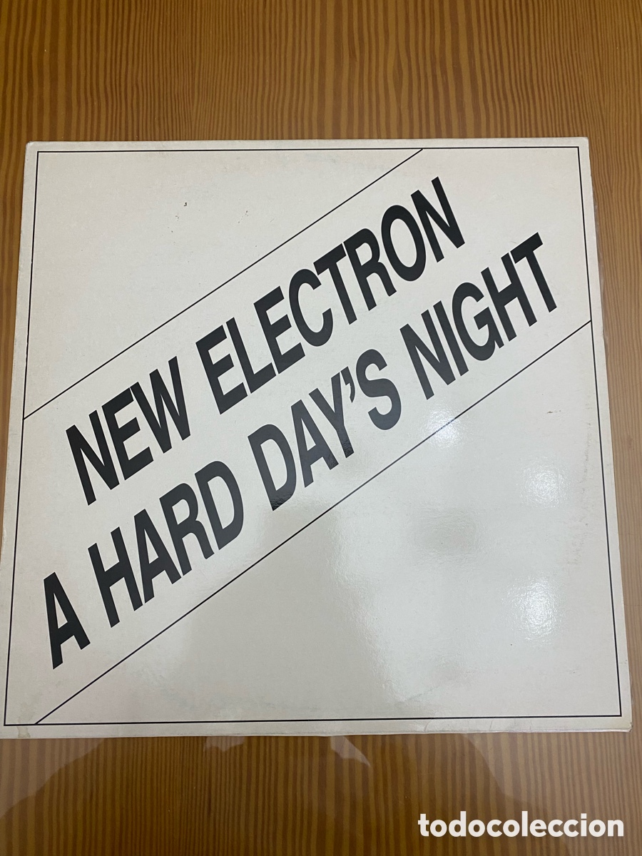 Discos de vinilo: Disco de Vinilo (Maxi) New Electron &ldquo;A Hard Day&rsquo;s Night&rdquo; - Foto 1