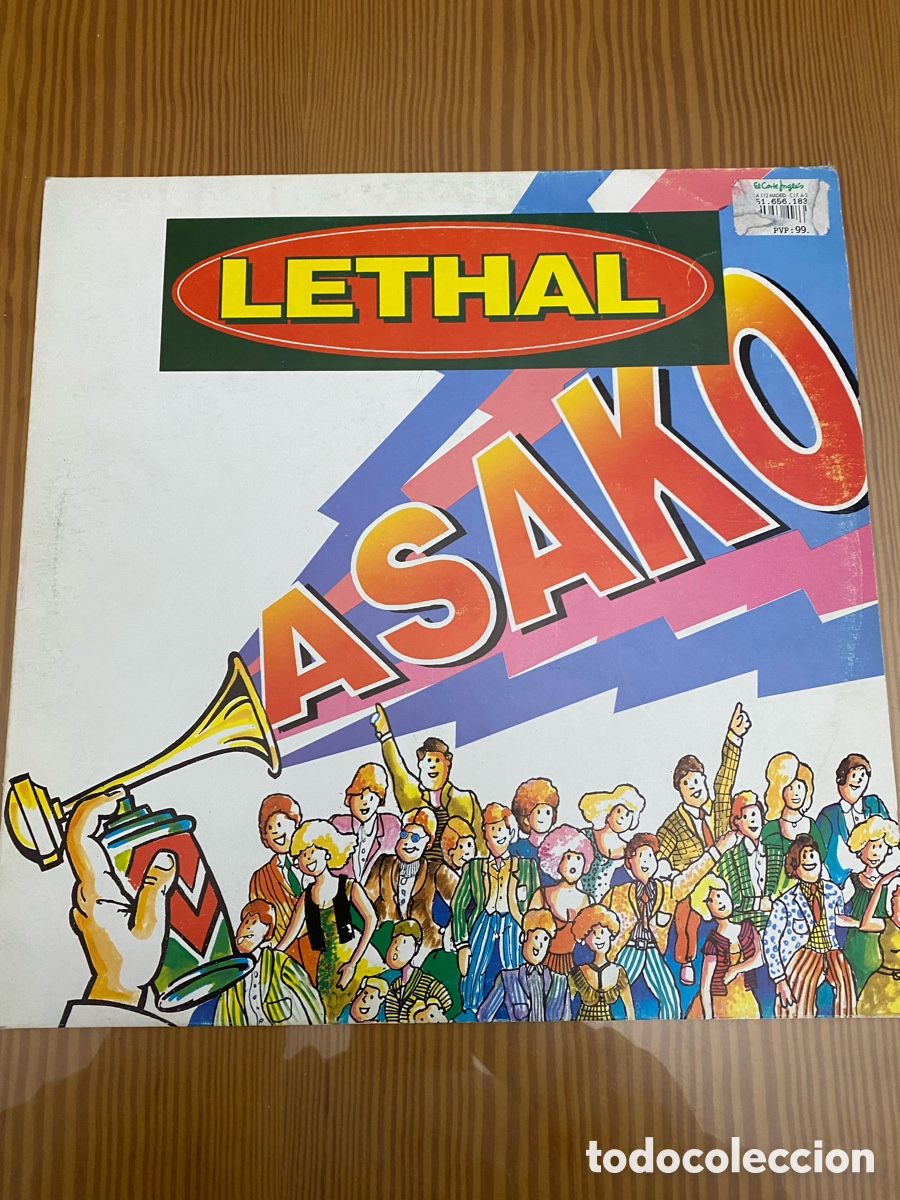 Discos de vinilo: Disco de Vinilo (LP) Lethal &ldquo;Asako&rdquo; - Foto 1