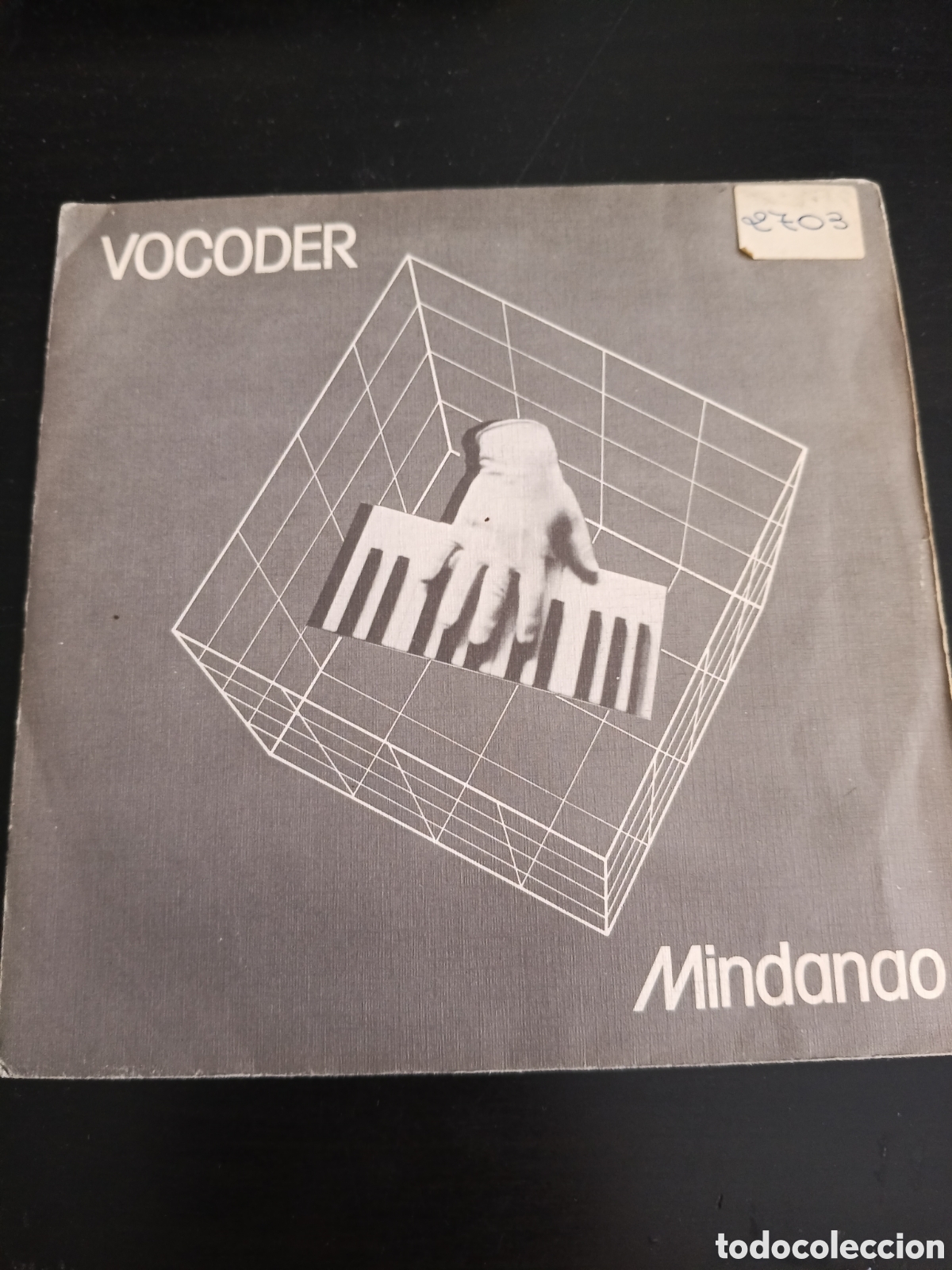 Discos de vinilo: Vocoder&nbsp;&ndash;&nbsp;Mindanao. Vinilo 7&rdquo; single promo 1985 Espa&ntilde;a - Foto 1