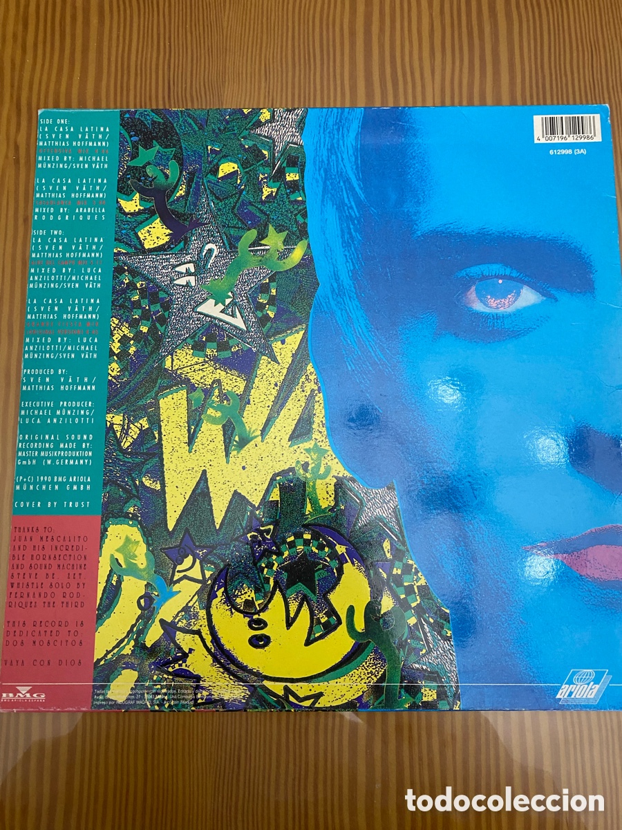 Discos de vinilo: Disco de Vinilo (Maxi) OFF &ldquo;&lsquo;90 Remix&rdquo; - Foto 2
