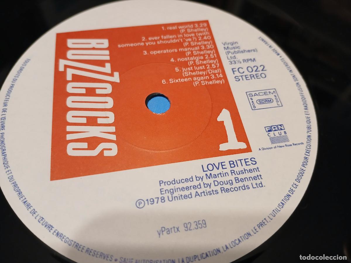 Discos de vinilo: Buzzcocks &ndash; Love Bites- (1987) LP disco vinilo - Foto 3