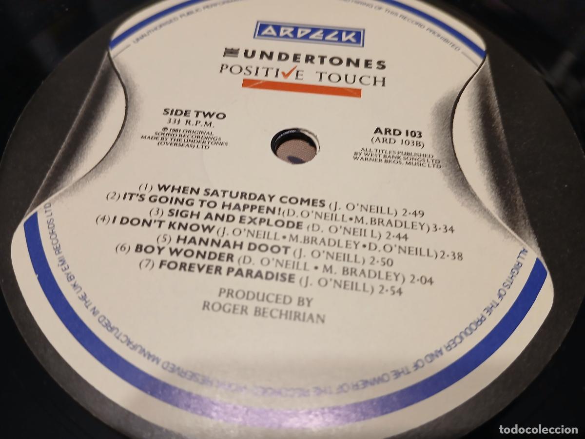 Discos de vinilo: The Undertones &ndash; Positive Touch- (1981) LP disco vinilo - Foto 3