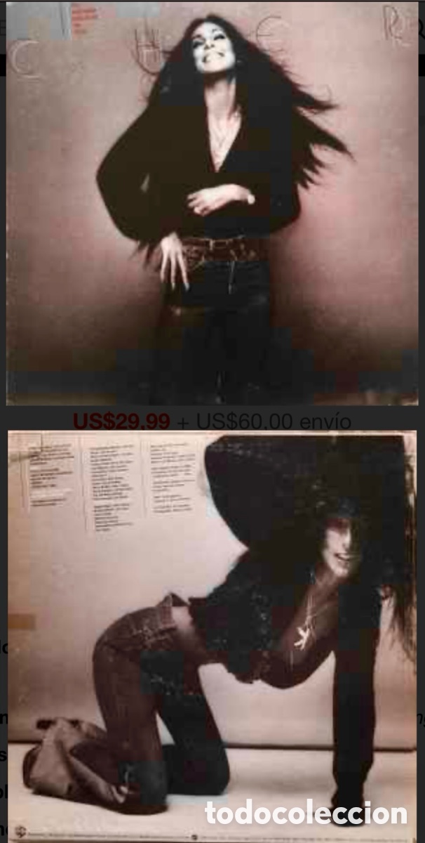 Vinyl records: PRECINTADO USA Cher - &iacute;d rather original usa precintado