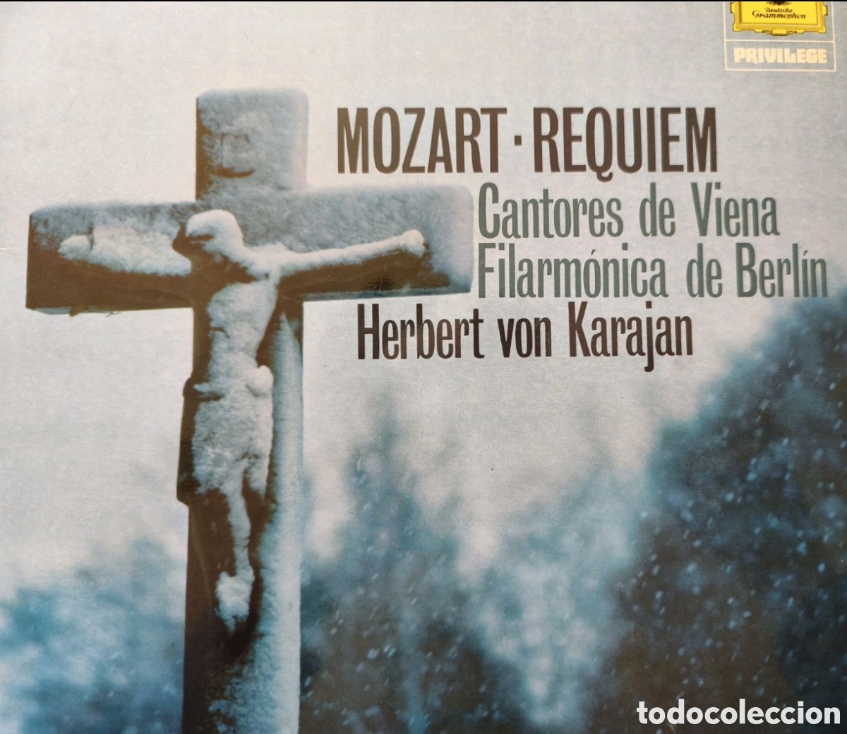 Discos de vinilo: Mozart: Requiem Karajan - Foto 1