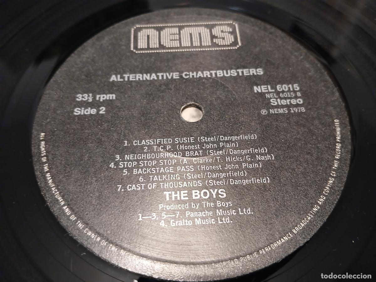 Discos de vinilo: The Boys &ndash; Alternative Chartbusters- (1978) LP disco vinilo - Foto 3