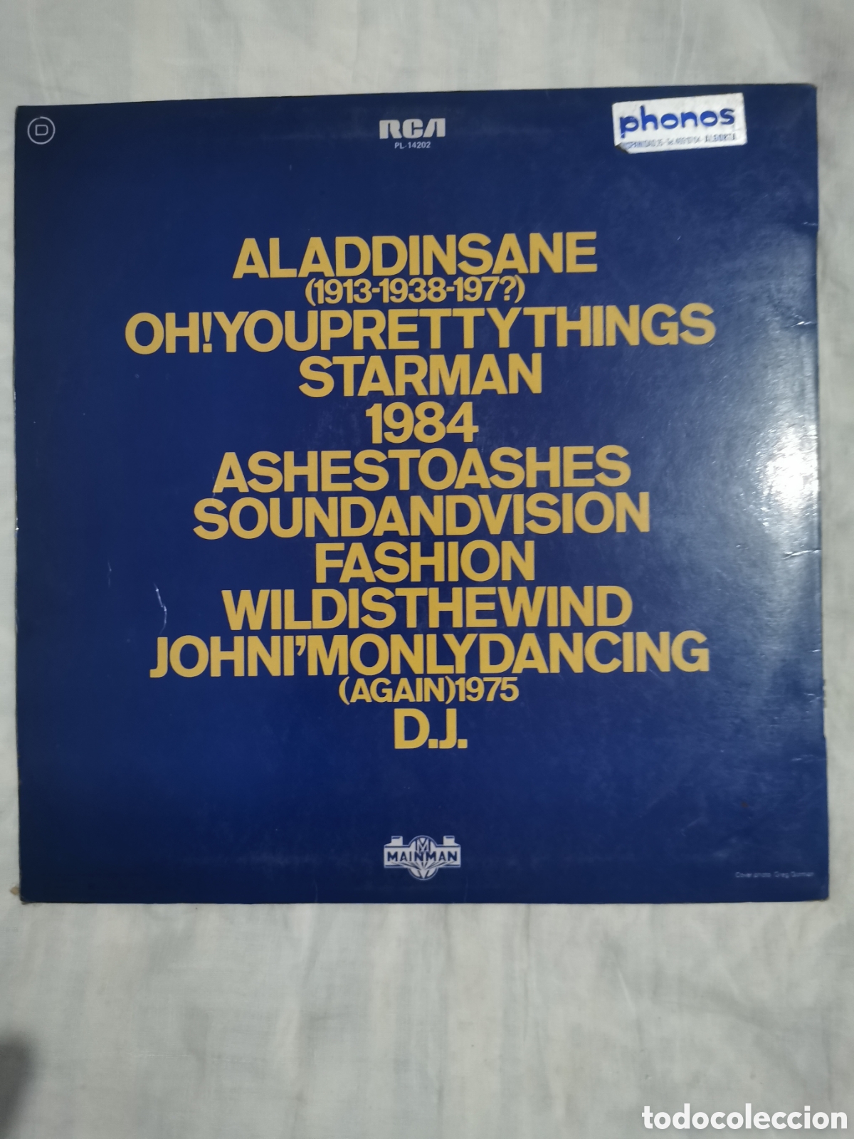 Discos de vinilo: Vinilo David Bowie 1975 - Foto 2