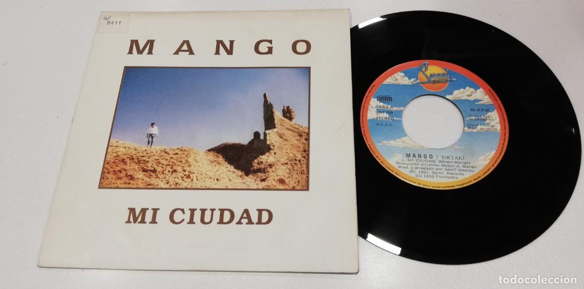 Discos de vinilo: SCO110-Mango - Mi Ciudad (7&rdquo;) - Foto 1
