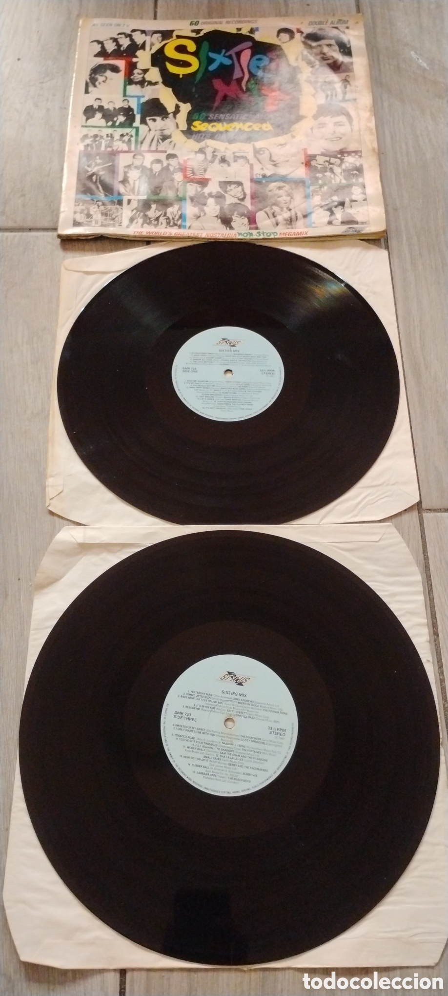Discos de vinilo: SIXTIES MIX-VARIOUS-2xLP-STYLUS/UK-IB - Foto 2