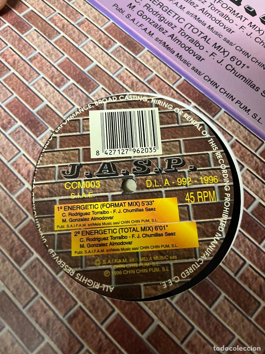 Discos de vinilo: J.A.S.P. &lrm; Energetic . - Foto 2