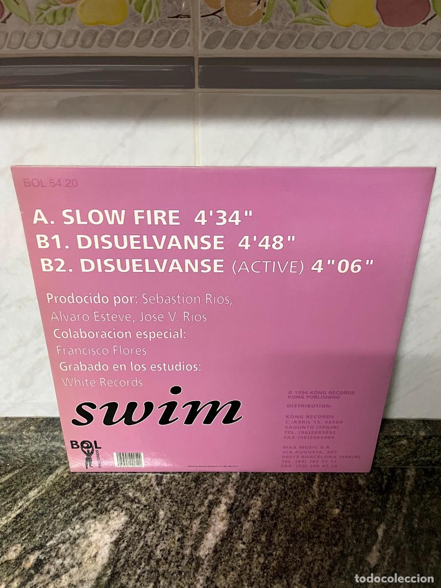 Discos de vinilo: Swim - Slow Fire maxi - Foto 2