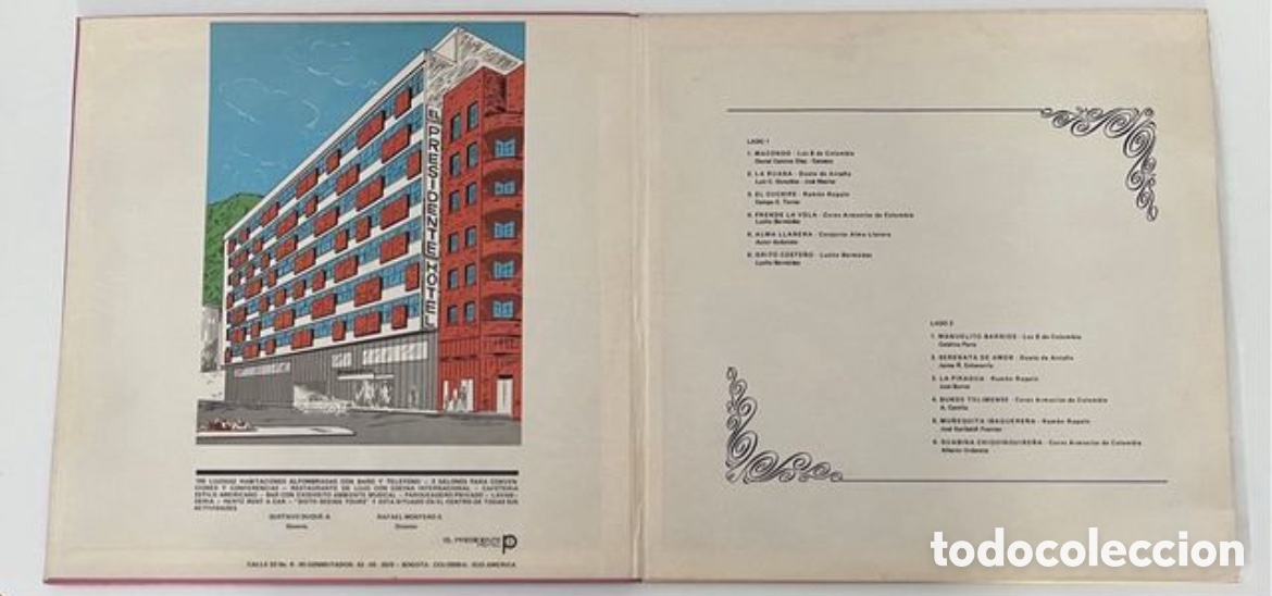 Discos de vinilo: Vinilo SALSA El presidente Hotel - Foto 3