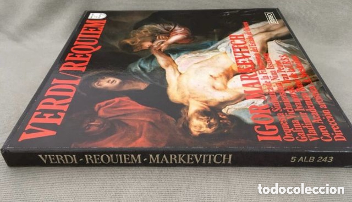 Discos de vinilo: Verdi Requiem - LP Doble Vinilo - Foto 5