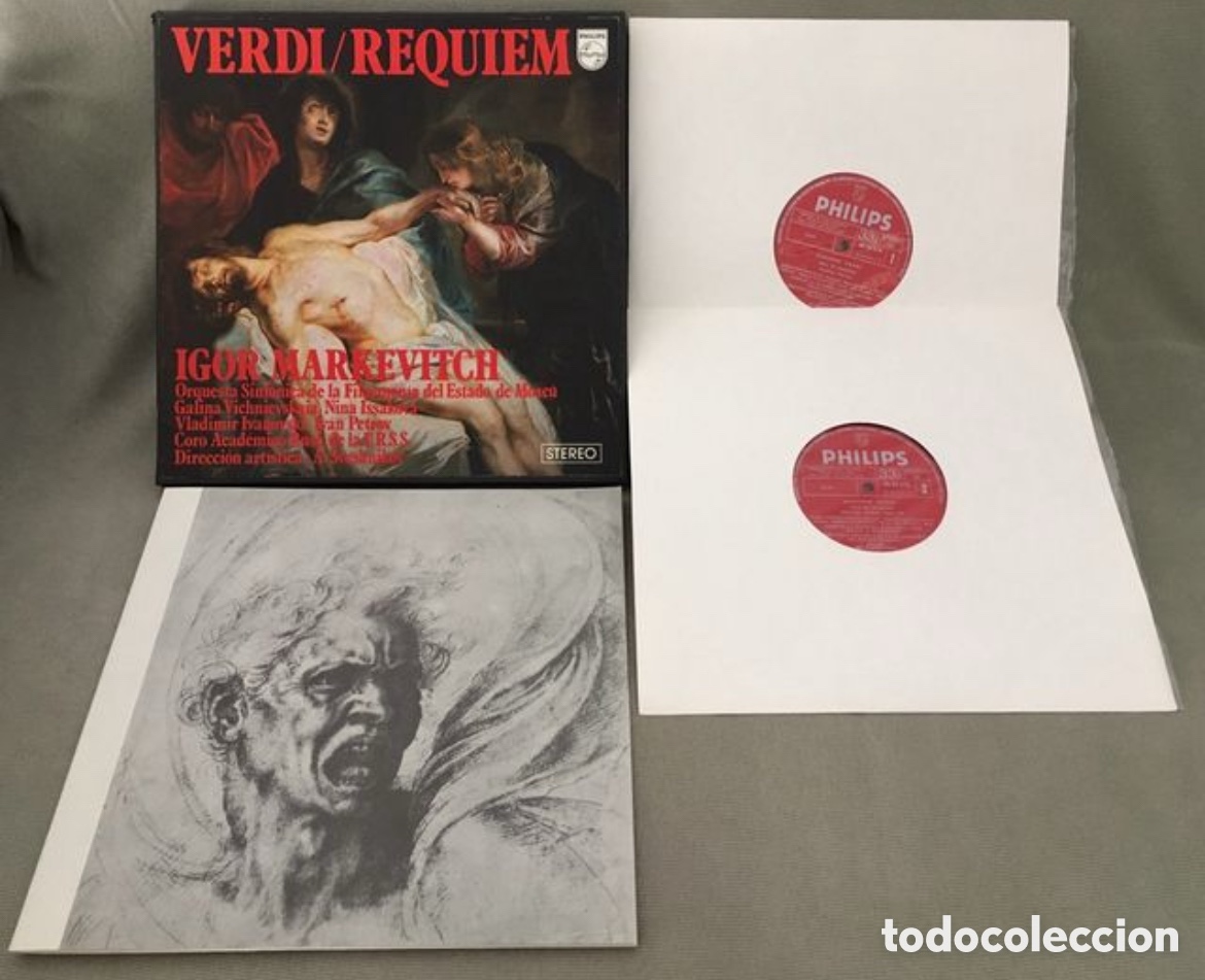 Discos de vinilo: Verdi Requiem - LP Doble Vinilo - Foto 1
