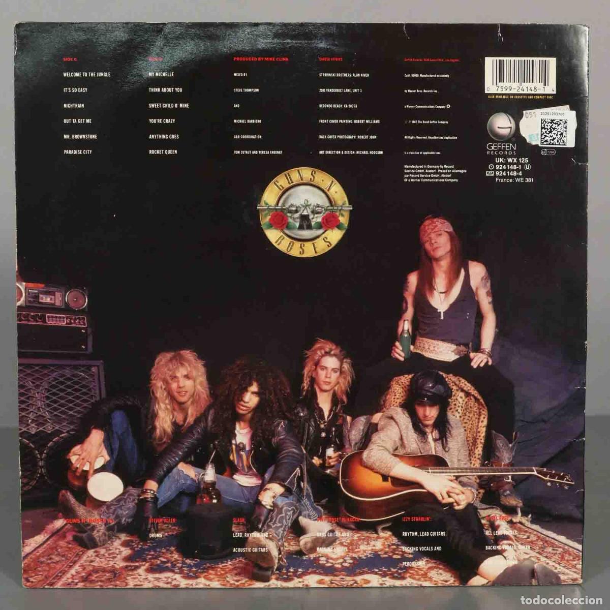 Discos de vinilo: LP. Guns N&acute; Roses &ndash; Appetite For Destruction - Foto 2