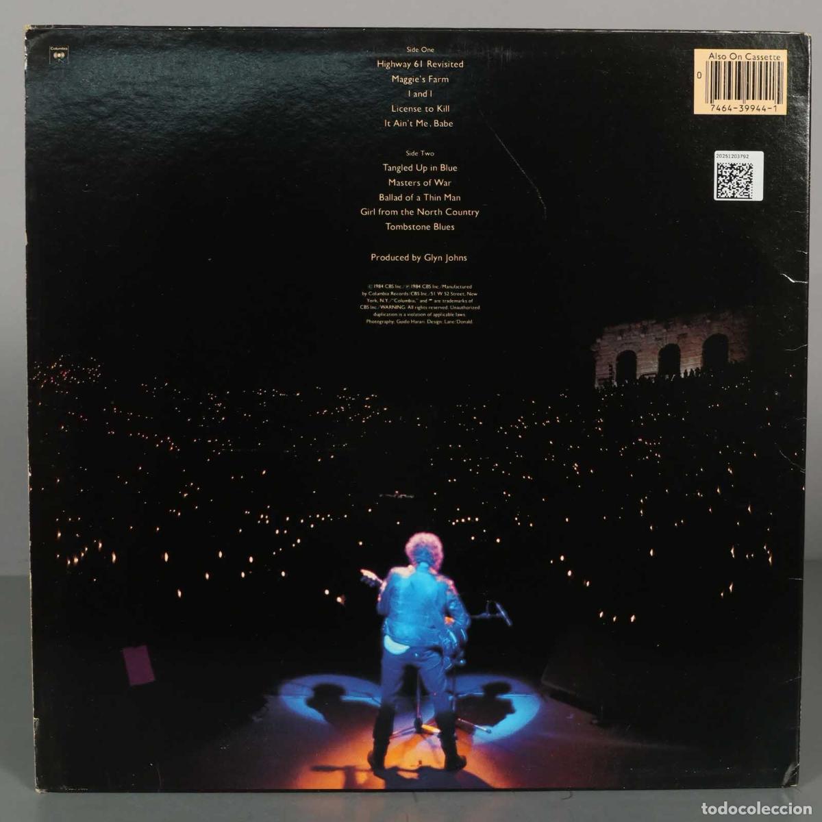 Discos de vinilo: LP. Bob Dylan &ndash; Real Live - Foto 2