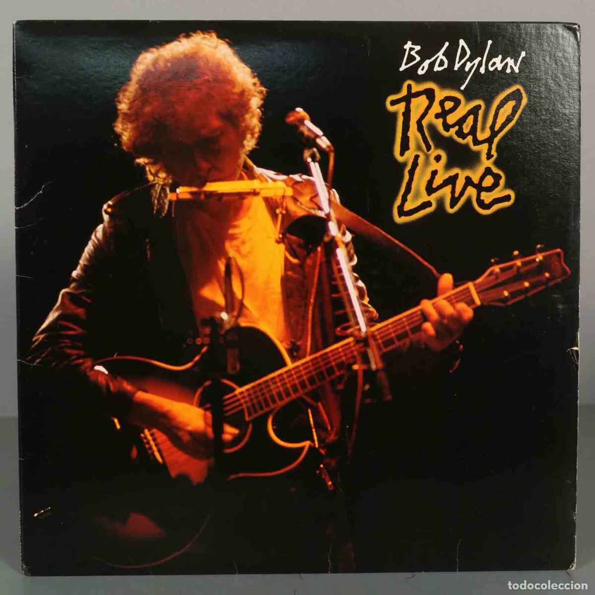 Discos de vinilo: LP. Bob Dylan &ndash; Real Live - Foto 1