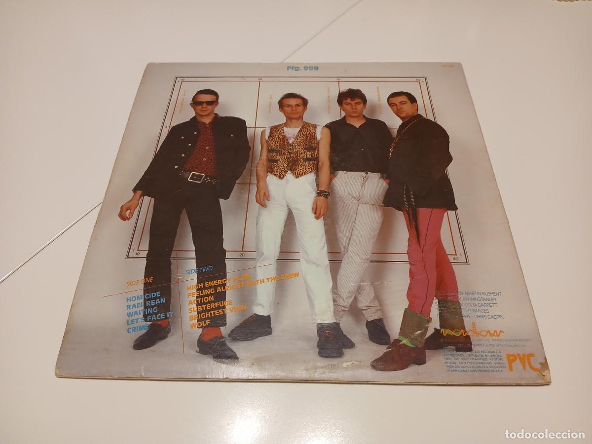 Discos de vinilo: 999 &ndash; High Energy Plan- LP disco vinilo - Foto 8