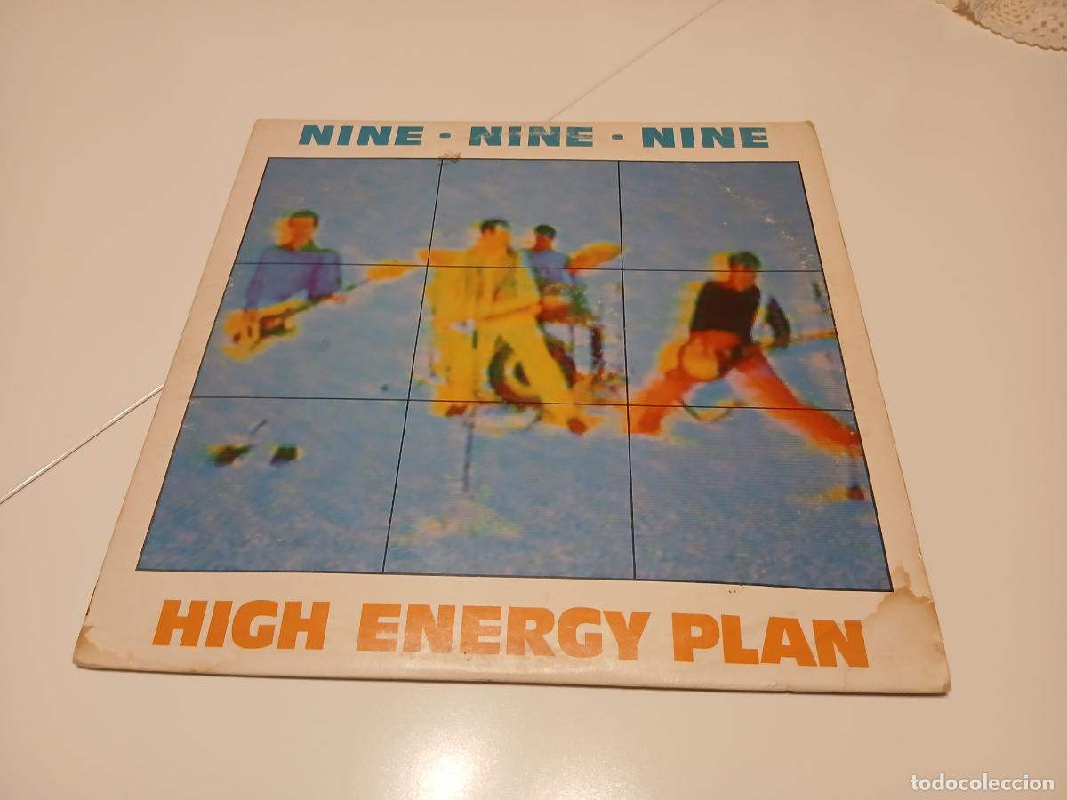 Discos de vinilo: 999 &ndash; High Energy Plan- LP disco vinilo - Foto 1