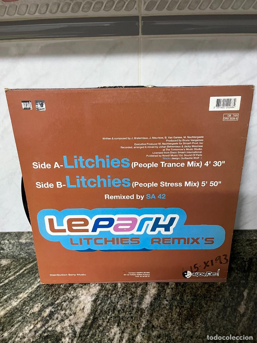 Discos de vinilo: Le Park Litchies (Remixes) - Foto 3