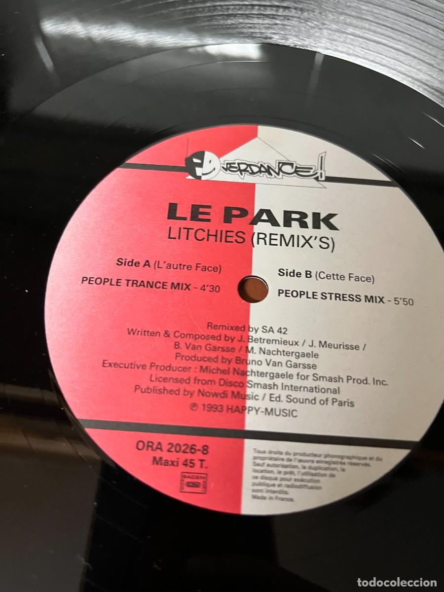 Discos de vinilo: Le Park Litchies (Remixes) - Foto 5