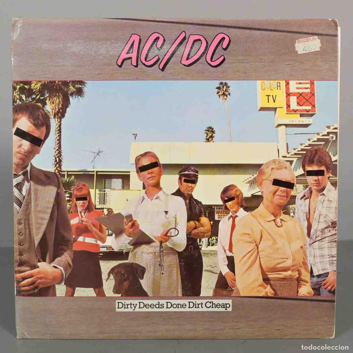 Discos de vinilo: LP. AC/DC &ndash; Dirty Deeds Done Dirt Cheap - Foto 1
