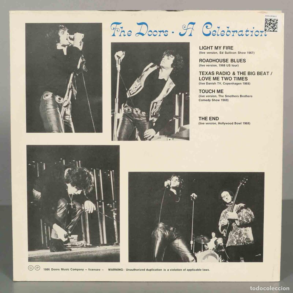 Discos de vinilo: LP. The Doors &ndash; A Celebration DOOCE - Foto 2