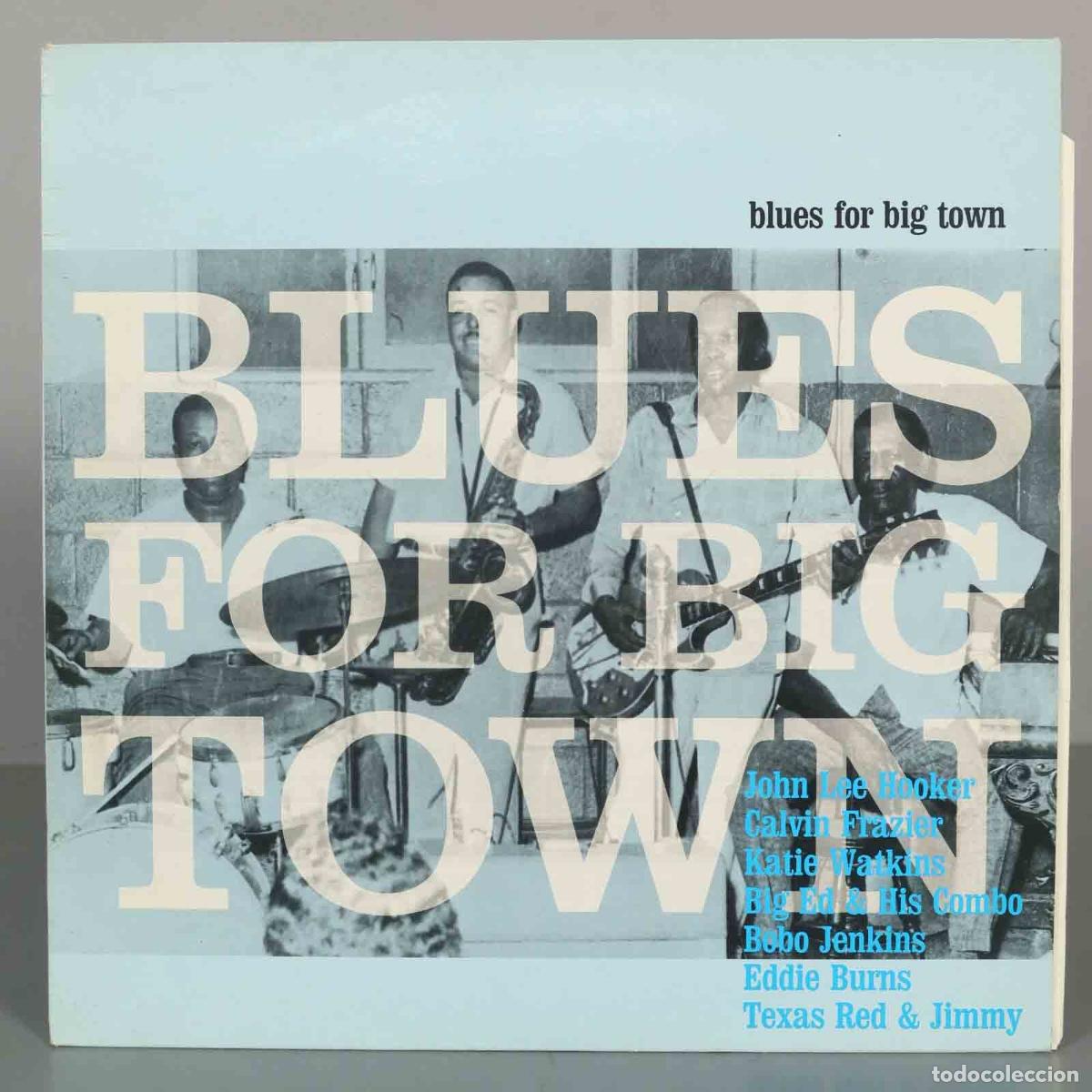 Discos de vinilo: LP. Various &ndash; Blues For Big Town - Foto 1