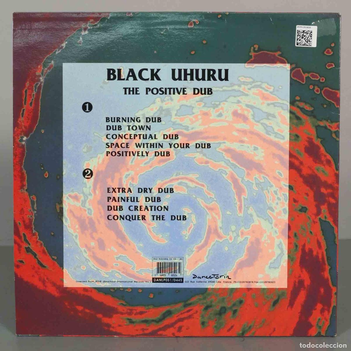 Discos de vinilo: LP. Black Uhuru &ndash; The Positive Dub - Foto 2