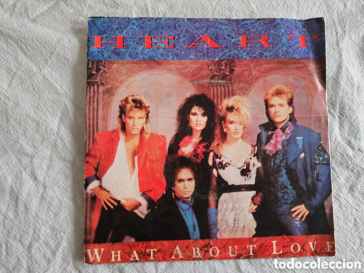 Discos de vinilo: Single Heart what about love? - Foto 1