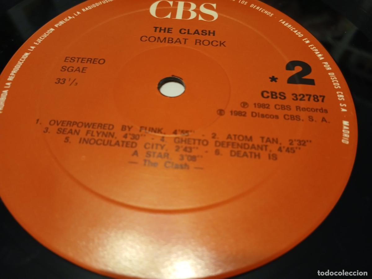 Discos de vinilo: The Clash &ndash; Combat Rock- (1986) LP disco vinilo - Foto 3