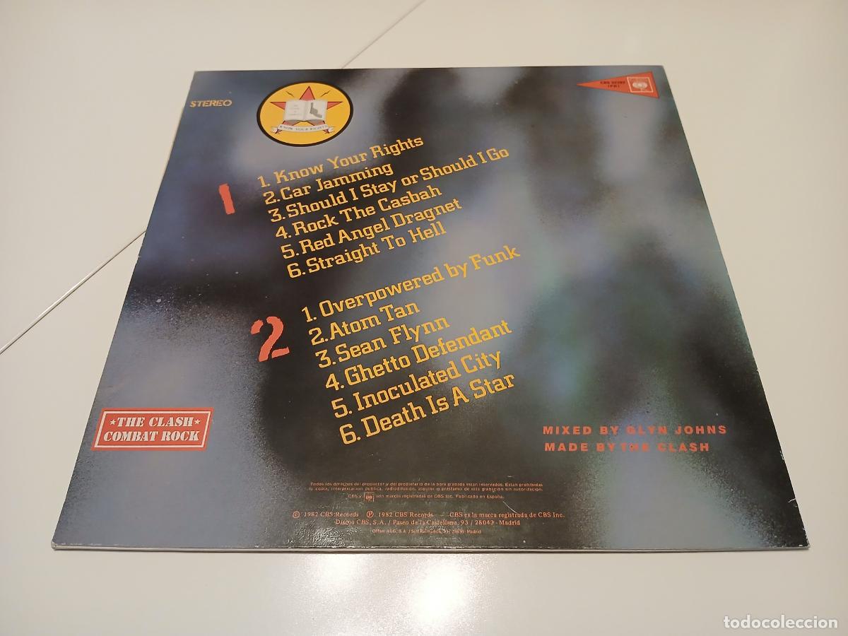 Discos de vinilo: The Clash &ndash; Combat Rock- (1986) LP disco vinilo - Foto 7