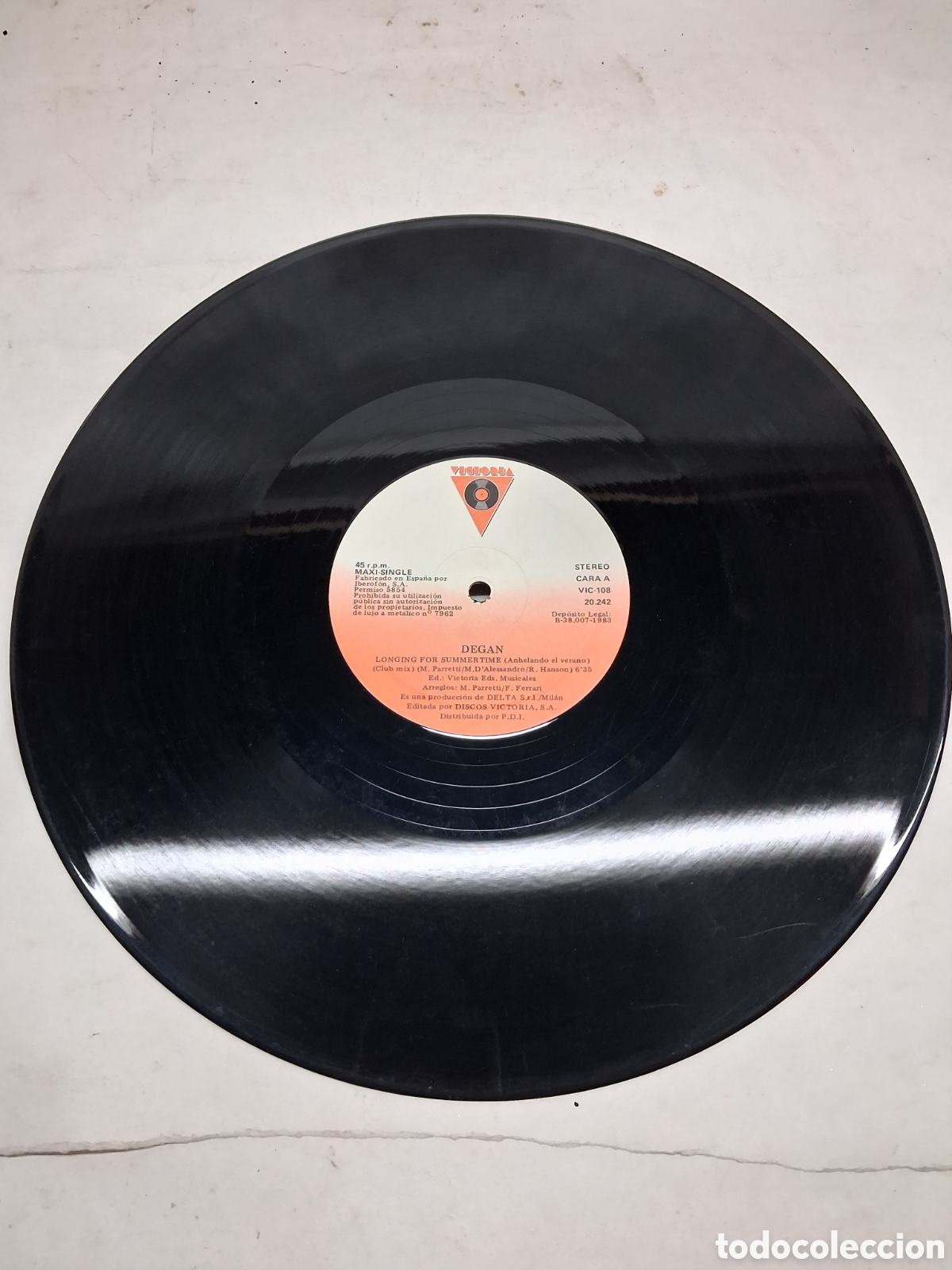 Discos de vinilo: Maxi Degan Longing for summertime - Foto 3