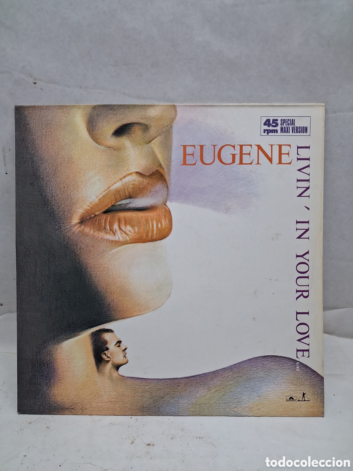 Discos de vinilo: Maxi Eugene livin in your love - Foto 1
