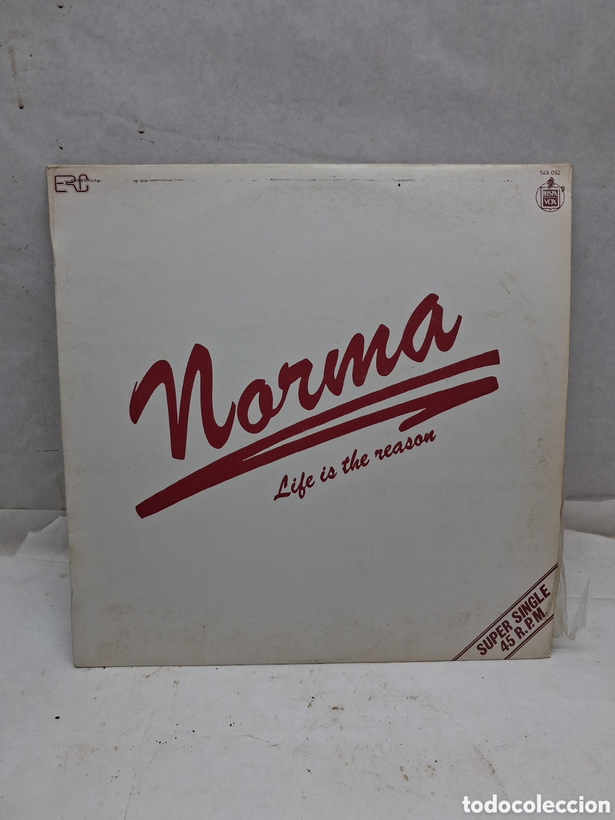 Discos de vinilo: S&uacute;per single Norma Lewis - Foto 1