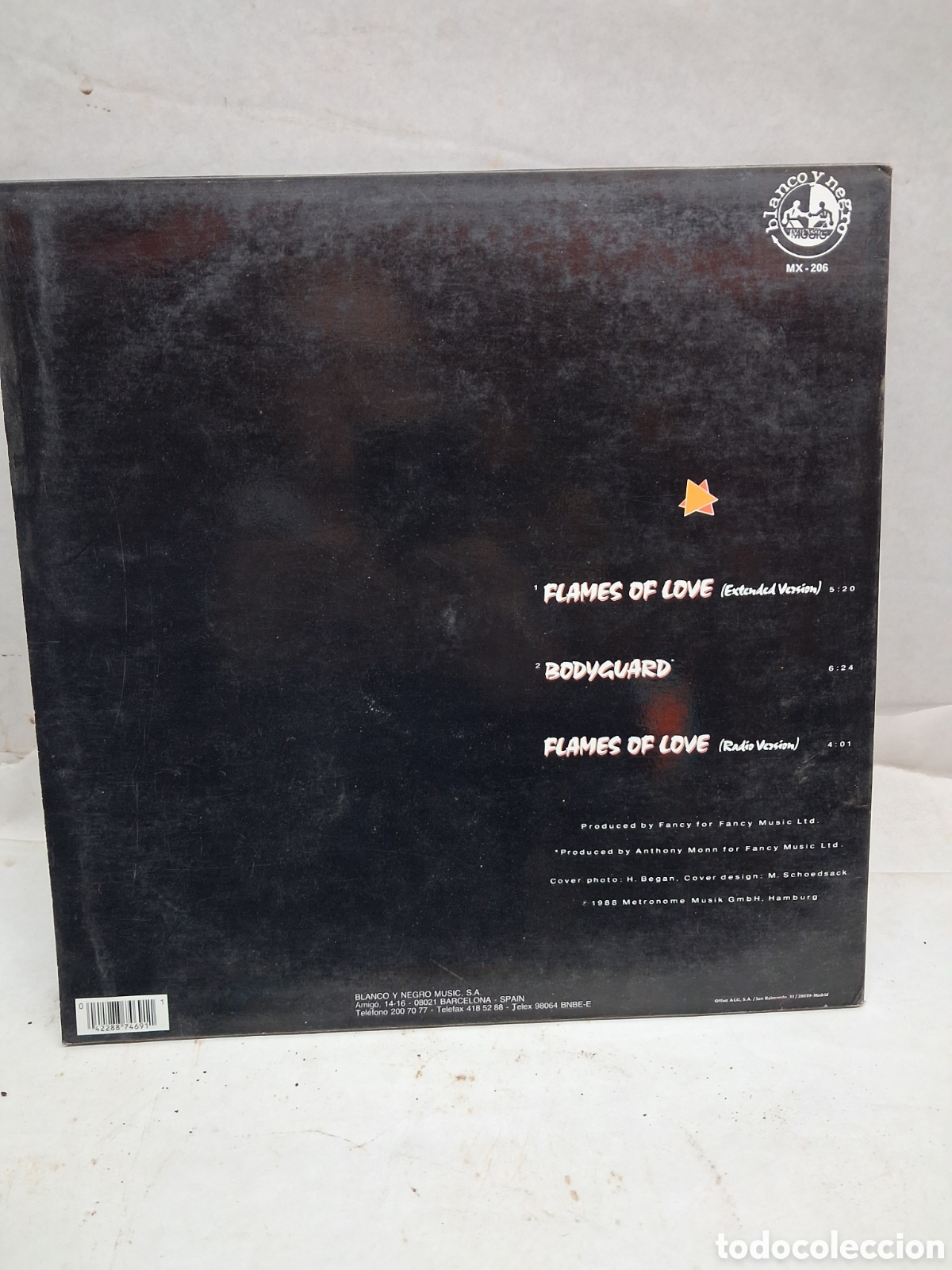 Discos de vinilo: Maxi Fancy Flames or love - Foto 2