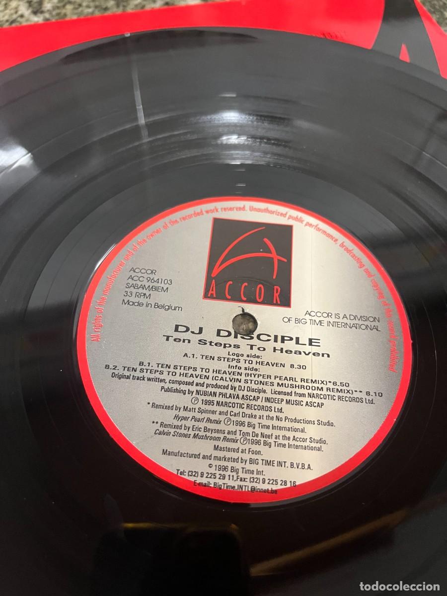 Discos de vinilo: DJ Disciple Ten Steps To Heaven - Foto 3