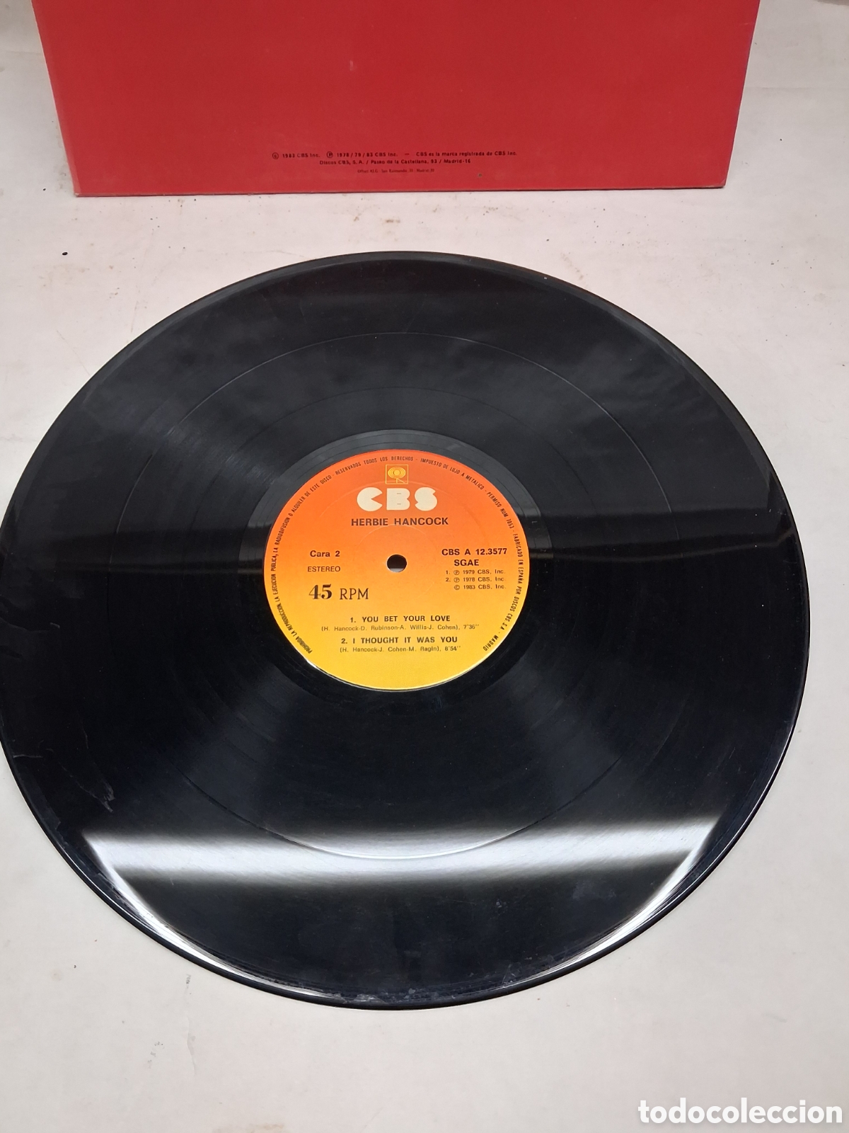 Discos de vinilo: Herbie Hancock Rockit - Foto 4