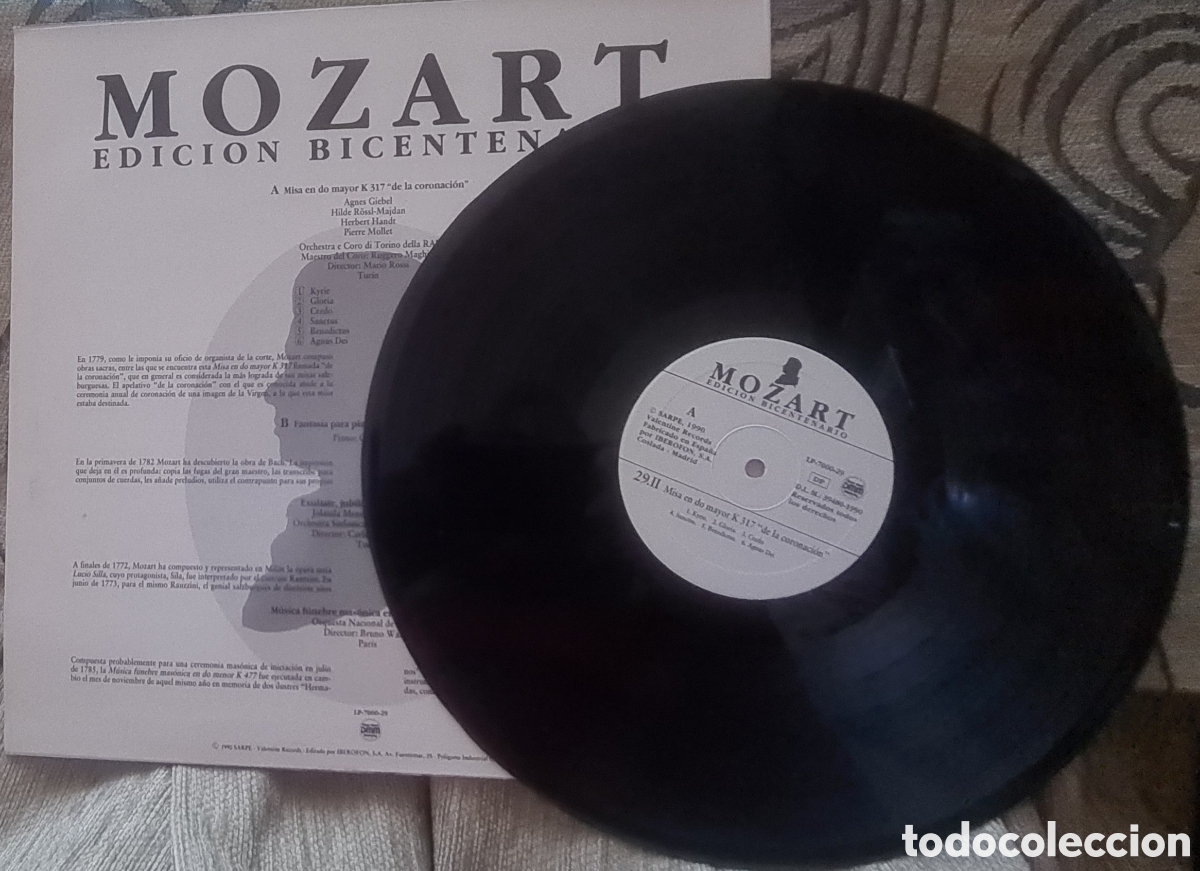Discos de vinilo: Mozart, edici&oacute;n bicentenario - Foto 3