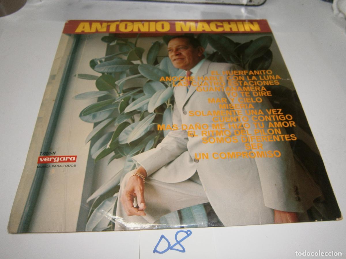 Discos de vinilo: ANTIGUO LP VINILO - ANTONIO MACHIN - Foto 1