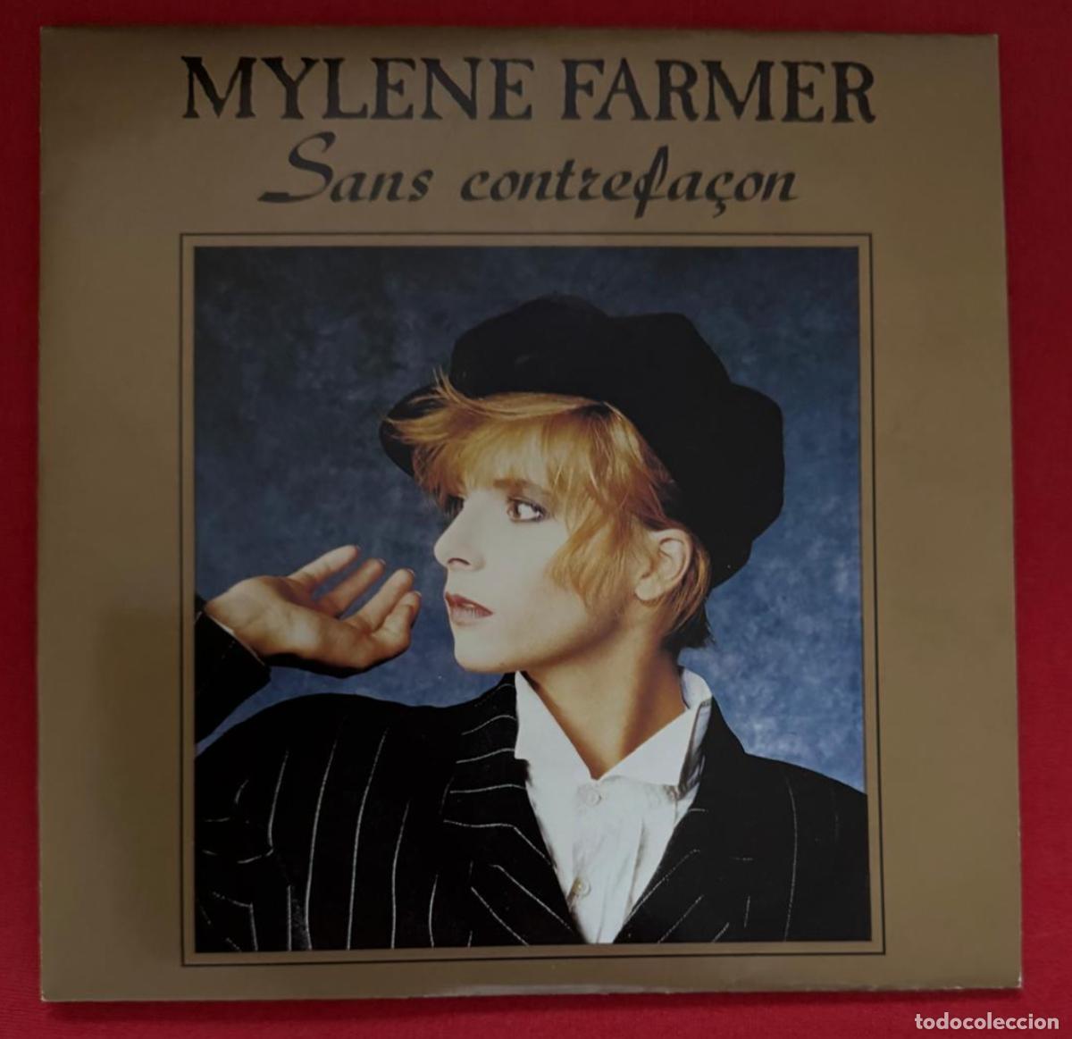 Discos de vinilo: Mylene Farmer 45t sans contrefacon EX EX single - Foto 1