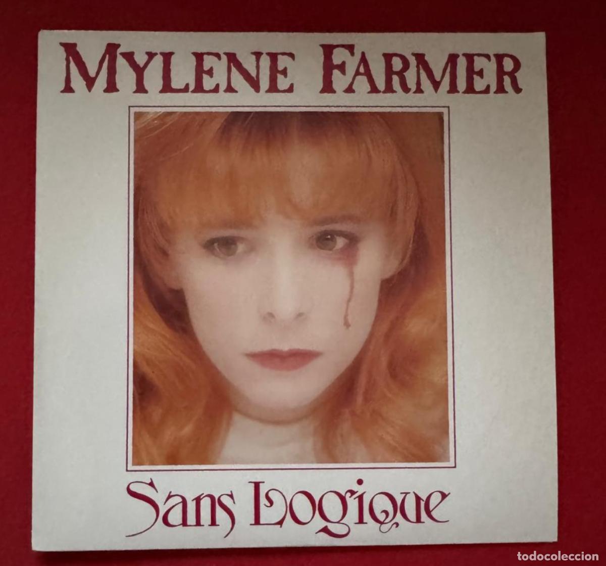 Discos de vinilo: Mylene Farmer 45t Sans logique EX EX - Foto 1